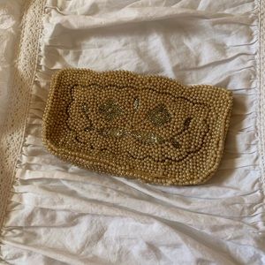 Vintage beaded clutch
